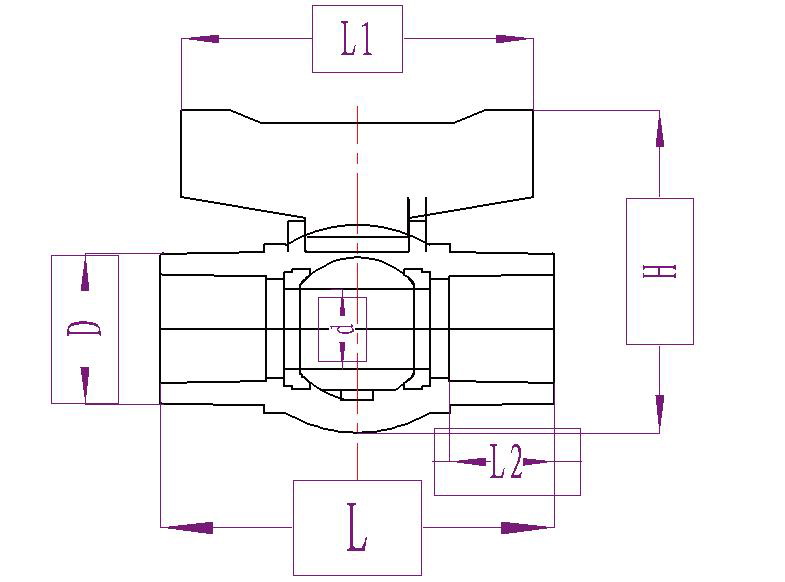 PVC kuglasti ventili1